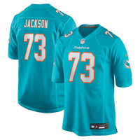Austin Jackson Miami Dolphins Football Jersey, Aqua Game Sportswear Jersey Shirt, Lightweight Breathable Athletic Jersey, Casual Gift for Men