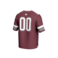 Montana Grizzlies Football Jersey, Maroon Fashion Sportswear Jersey Shirt, Lightweight Breathable Athletic Jersey, Casual Gift for Men