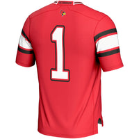 Illinois State Redbirds Football Jersey, Red Sportswear Jersey Shirt, Lightweight Breathable Athletic Jersey, Casual Gift for Men