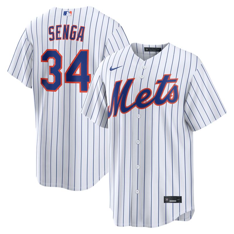 Kodai Senga New York Mets Baseball Jersey, White Replica Sportswear Jersey Shirt, Lightweight Breathable Athletic Jersey, Casual Gift for Men