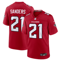 Deion Sanders Atlanta Falcons Football Jersey, Red Game Sportswear Jersey Shirt, Lightweight Breathable Athletic Jersey, Casual Gift for Men