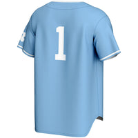 North Carolina Tar Heels Baseball Jersey, Sportswear Jersey Shirt, Lightweight Breathable Athletic Jersey, Casual Gift for Men, Style 201214752