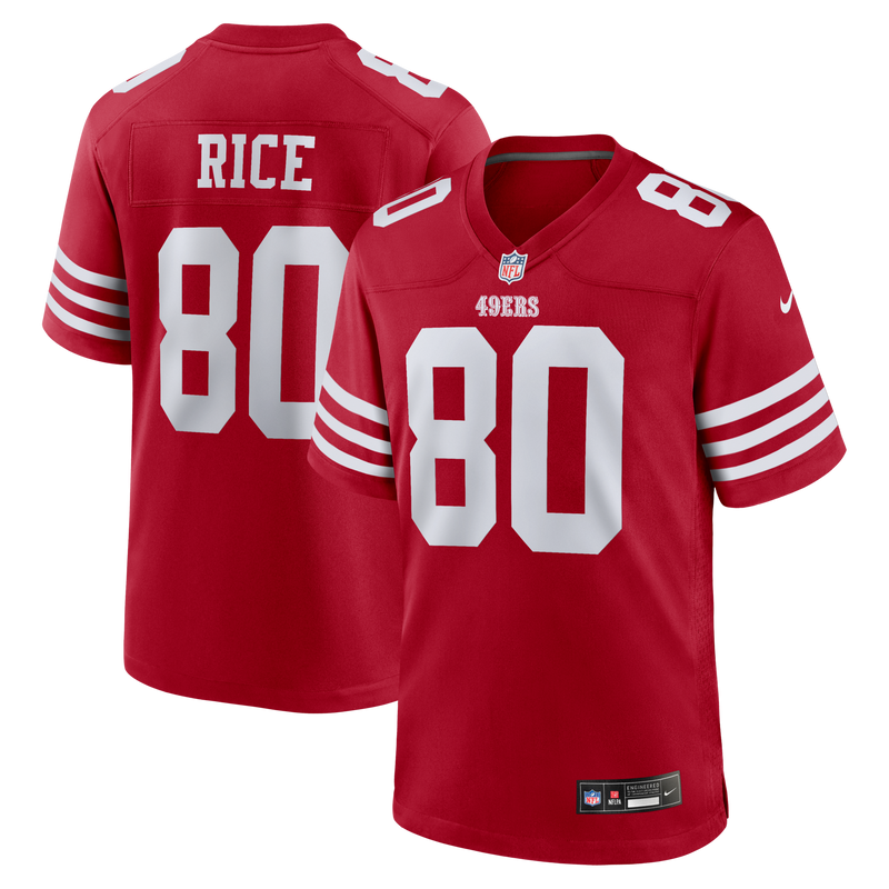 Jerry Rice San Francisco 49ers Football Jersey, Sportswear Jersey Shirt, Lightweight Athletic Jersey, Casual Gift for Men, Style 4825899