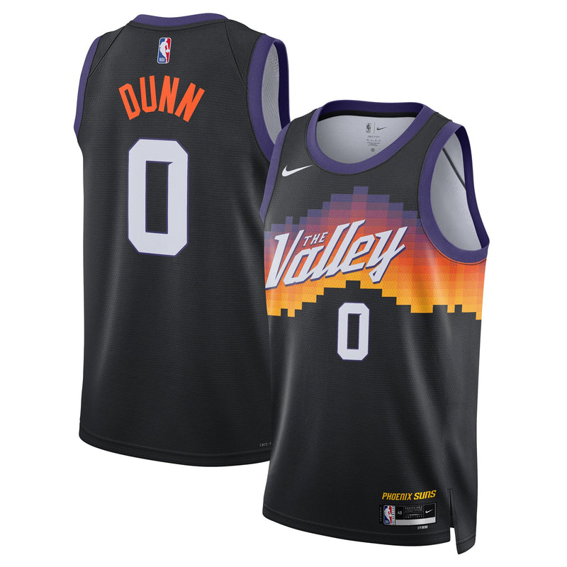 Ryan Dunn Phoenix Suns Basketball Jersey, Black Swingman Sportswear Jersey Shirt, Sleeveless Athletic Tank Jersey, Casual Gift for Men