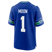 Warren Moon Seattle Seahawks Football Jersey, Royal Game Sportswear Jersey Shirt, Lightweight Breathable Athletic Jersey, Casual Gift for Men