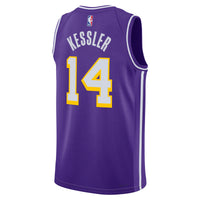 Walker Kessler Los Angeles Lakers Basketball Jersey, Purple Sportswear Jersey Shirt, Sleeveless Athletic Tank Jersey, Casual Gift for Men