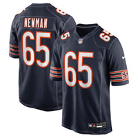 Luke Newman Chicago Bears Football Jersey, Navy Game Sportswear Jersey Shirt, Lightweight Breathable Athletic Jersey, Casual Gift for Men