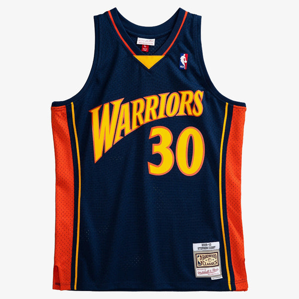 Golden State Warriors Swingman Jersey Road Steph Curry 2009-10