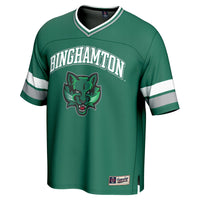 Binghamton Bearcats Spirit Football Jersey, Green Sportswear Jersey Shirt, Lightweight Breathable Athletic Jersey, Casual Gift for Men