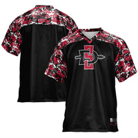 San Diego State Aztecs Football Jersey, Black Sportswear Jersey Shirt, Lightweight Breathable Athletic Jersey, Casual Gift for Men