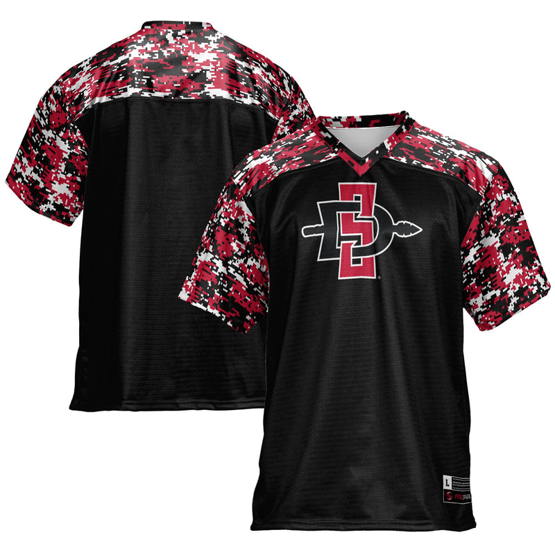 San Diego State Aztecs Football Jersey, Black Sportswear Jersey Shirt, Lightweight Breathable Athletic Jersey, Casual Gift for Men