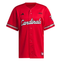 Louisville Cardinals Reverse Retro Baseball Jersey, Red Sportswear Jersey Shirt, Lightweight Breathable Athletic Jersey, Casual Gift for Men