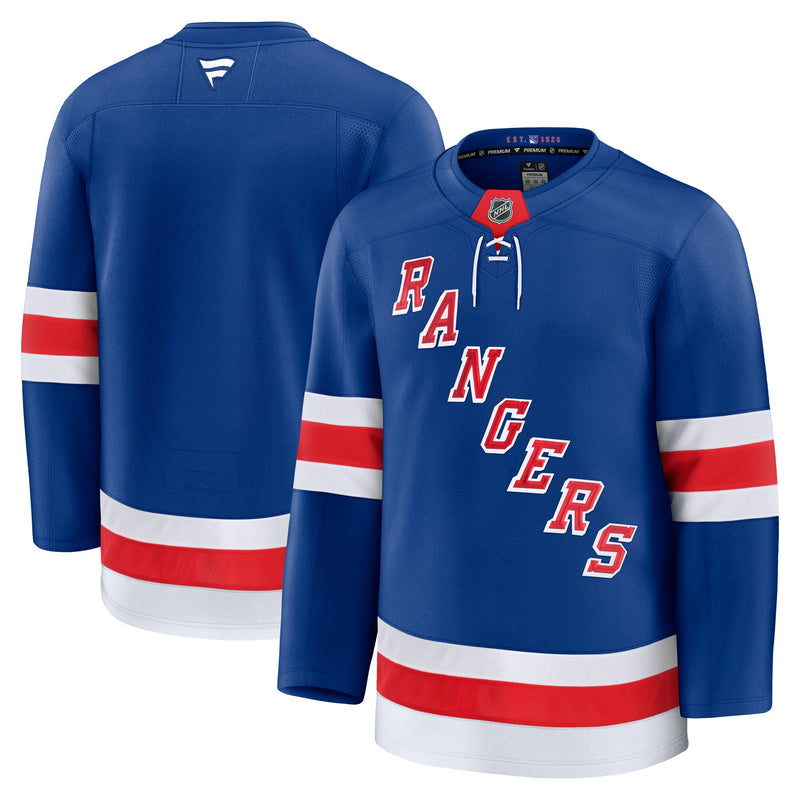 New York Rangers Hockey Jersey, Blue Premium Home Sportswear Jersey Shirt, Long Sleeve Hockey Sweater Jersey, Casual Gift for Men
