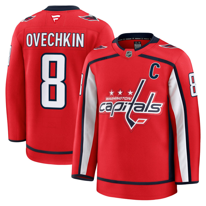 Alexander Ovechkin Washington Capitals Hockey Jersey, Sportswear Jersey Shirt, Long Sleeve Hockey Jersey, Casual Gift for Men, Style 200899259