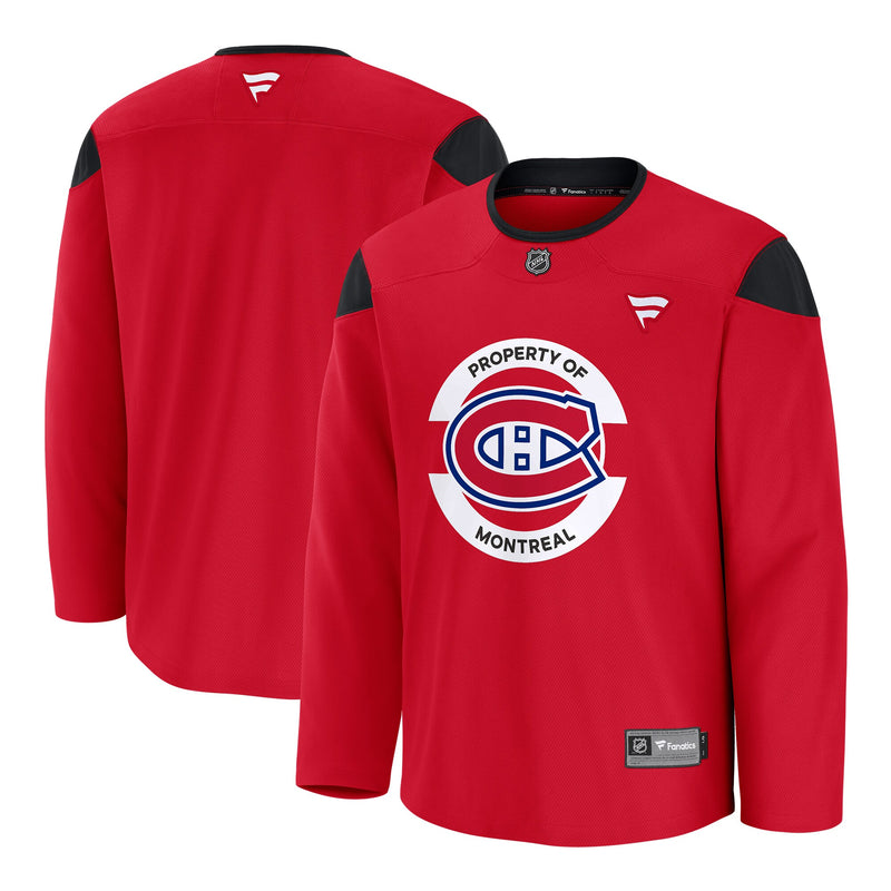 Montreal Canadiens Hockey Jersey, Red Sportswear Jersey Shirt, Long Sleeve Hockey Sweater Jersey, Casual Gift for Men