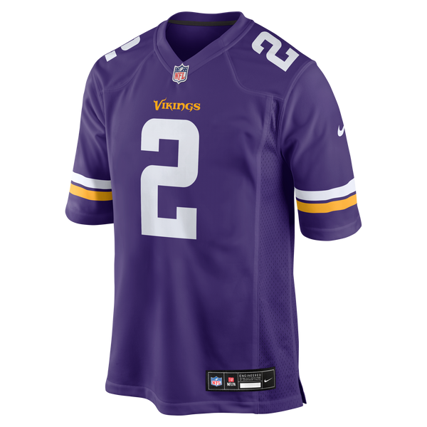Minnesota Vikings Stephon Gilmore Purple Game Jersey