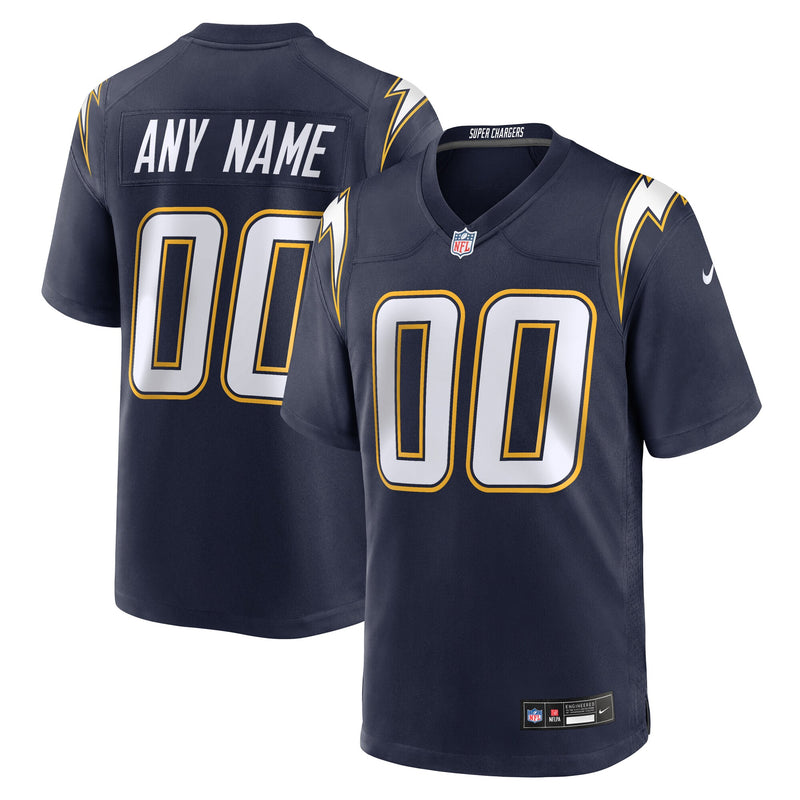 Los Angeles Chargers Football Jersey, Navy Game Alternate Sportswear Jersey Shirt, Lightweight Breathable Athletic Jersey, Casual Gift for Men