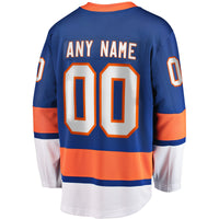 New York Islanders Hockey Jersey, Blue Breakaway Sportswear Jersey Shirt, Long Sleeve Hockey Sweater Jersey, Casual Gift for Men, Style 2791505