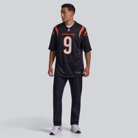 Joe Burrow Cincinnati Bengals Football Jersey, Black Game Sportswear Jersey Shirt, Lightweight Breathable Athletic Jersey, Casual Gift for Men