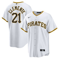 Roberto Clemente Pittsburgh Pirates Baseball Jersey, White Sportswear Jersey Shirt, Lightweight Breathable Athletic Jersey, Casual Gift for Men