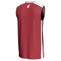 Washington State Cougars Basketball Jersey, Sportswear Jersey Shirt, Sleeveless Athletic Tank Jersey, Casual Gift for Men, Style 202200672