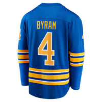 Bowen Byram Buffalo Sabres Hockey Jersey, Royal Breakaway Home Sportswear Jersey Shirt, Long Sleeve Hockey Sweater Jersey, Casual Gift for Men