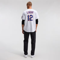 Francisco Lindor New York Mets Baseball Jersey, Sportswear Jersey Shirt, Lightweight Athletic Jersey, Casual Gift for Men, Style 202768549
