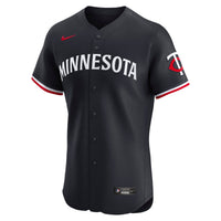 Minnesota Twins Baseball Jersey, Navy Elite Alternate Sportswear Jersey Shirt, Lightweight Breathable Athletic Jersey, Casual Gift for Men