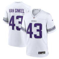 Andrew Van Ginkel Minnesota Vikings Football Jersey, White Sportswear Jersey Shirt, Lightweight Breathable Athletic Jersey, Casual Gift for Men