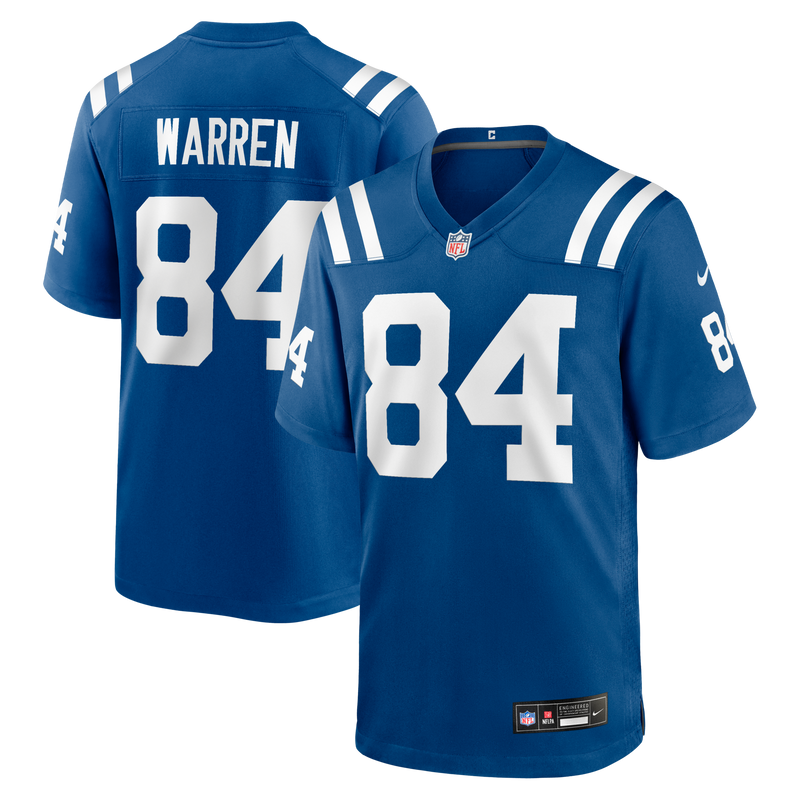 Tyler Warren Indianapolis Colts Football Jersey, Sportswear Jersey Shirt, Lightweight Athletic Jersey, Casual Gift for Men, Style 201359759