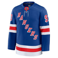Mika Zibanejad New York Rangers Hockey Jersey, Blue Premium Home Sportswear Jersey Shirt, Long Sleeve Hockey Sweater Jersey, Casual Gift for Men