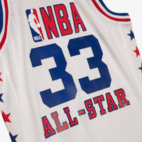 NBA Larry Bird 1985 All-Star Swingman Authentic Basketball Jersey, Sportswear Jersey Shirt, Sleeveless Athletic Tank Jersey, Casual Gift for Men