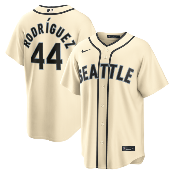 Seattle Mariners Julio Rodríguez Cream Alternate Replica Jersey