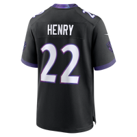 Derrick Henry Baltimore Ravens Football Jersey, Black Game Sportswear Jersey Shirt, Lightweight Breathable Athletic Jersey, Casual Gift for Men