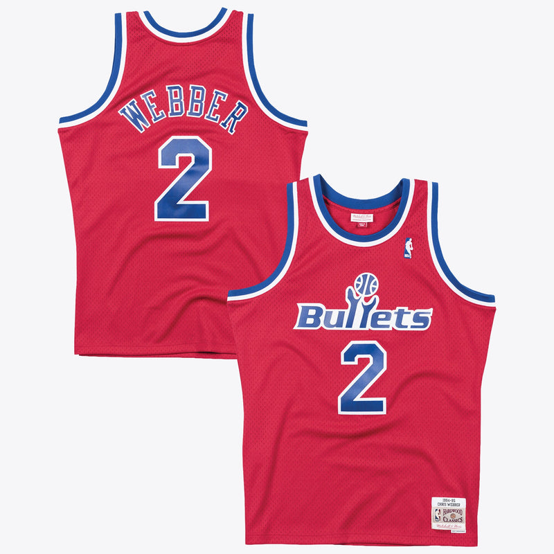 Washington Bullets Chris Webber 1994 Swingman Road Basketball Jersey, Sportswear Jersey Shirt, Sleeveless Athletic Jersey, Casual Gift for Men