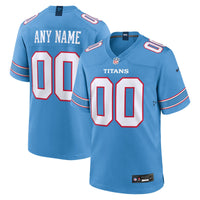Tennessee Titans Football Jersey, Blue Game Sportswear Jersey Shirt, Lightweight Breathable Athletic Jersey, Casual Gift for Men