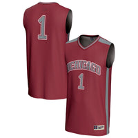 UChicago Maroons Basketball Jersey, Maroon Fashion Lightweight Sportswear Jersey Shirt, Sleeveless Athletic Tank Jersey, Casual Gift for Men