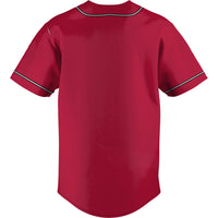 Saginaw Valley State Cardinals Baseball Jersey, Red Sportswear Jersey Shirt, Lightweight Breathable Athletic Jersey, Casual Gift for Men