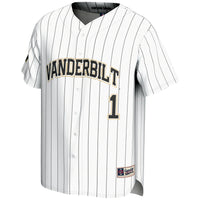 Vanderbilt Commodores Baseball Jersey, Sportswear Jersey Shirt, Lightweight Breathable Athletic Jersey, Casual Gift for Men, Style 200098765