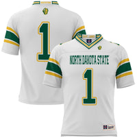 NDSU Bison Football Jersey, White Sportswear Jersey Shirt, Lightweight Breathable Athletic Jersey, Casual Gift for Men