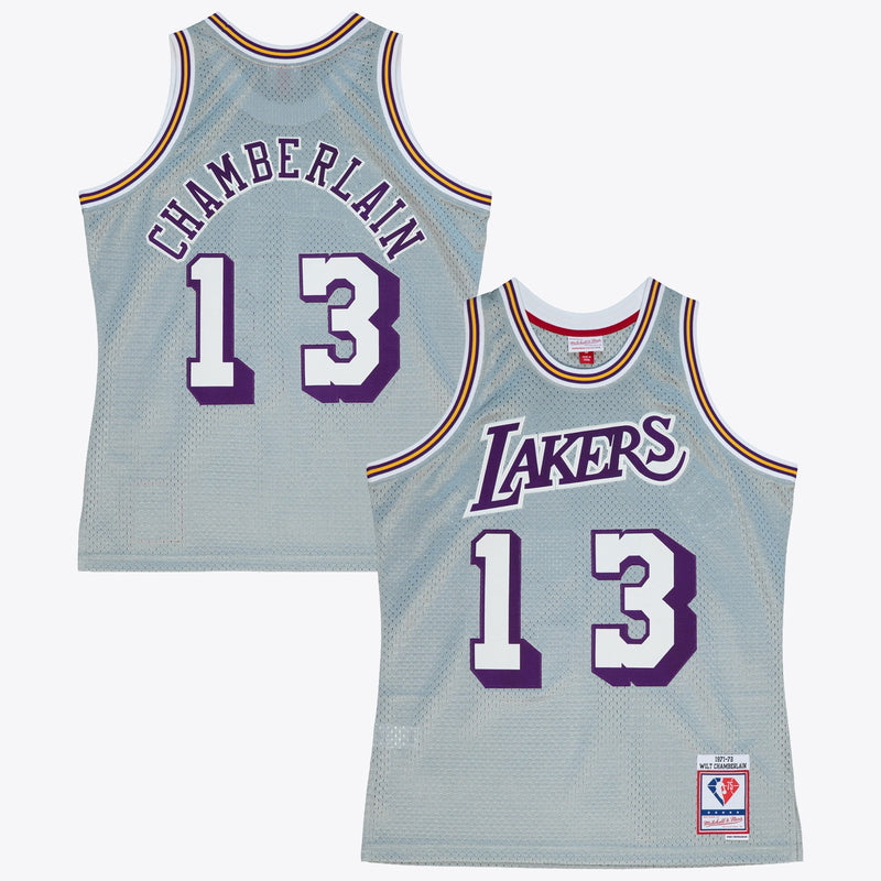 Los Angeles Lakers Basketball Jersey, Silver Sportswear Jersey Shirt, Sleeveless Athletic Tank Jersey, Casual Gift for Men, Style 204329779