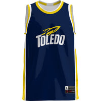 Toledo Rockets Basketball Jersey, Blue Lightweight Sportswear Jersey Shirt, Sleeveless Athletic Tank Jersey, Casual Gift for Men, Style 4726212