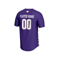 Washington Huskies Soccer Jersey, Purple Fashion Sportswear Jersey Shirt, Lightweight Breathable Athletic Jersey, Casual Gift for Men
