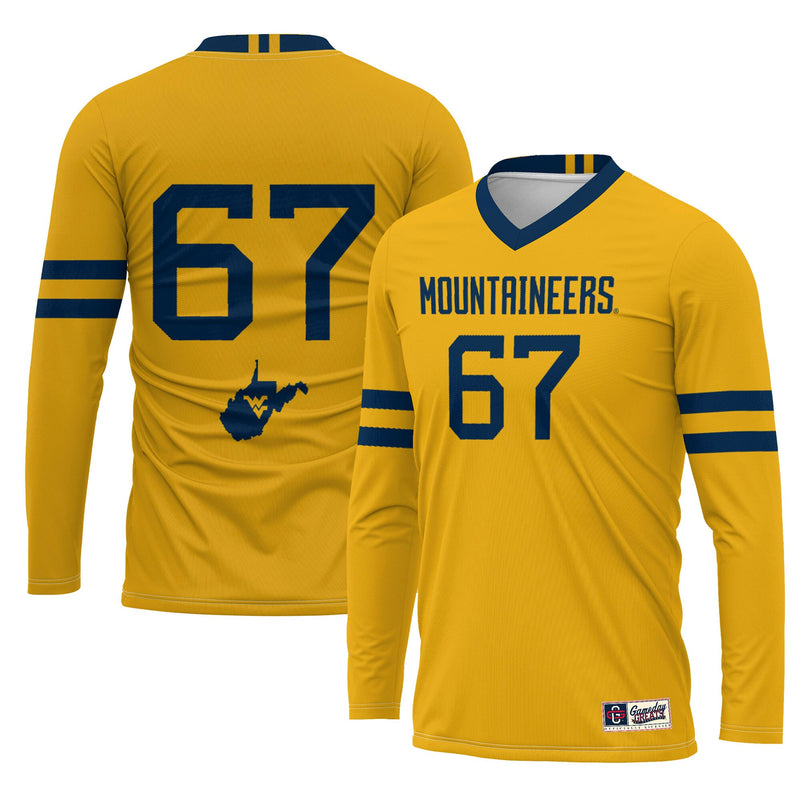 West Virginia Mountaineers Volleyball Jersey, Sportswear Jersey Shirt, Lightweight Athletic Jersey, Casual Gift for Men, Style 200461771
