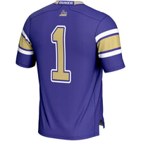 James Madison Dukes Football Jersey, Purple Sportswear Jersey Shirt, Lightweight Breathable Athletic Jersey, Casual Gift for Men, Style 5182332
