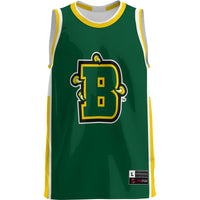 SUNY Brockport Golden Eagles Basketball Jersey, Green Lightweight Sportswear Jersey Shirt, Sleeveless Athletic Tank Jersey, Casual Gift for Men