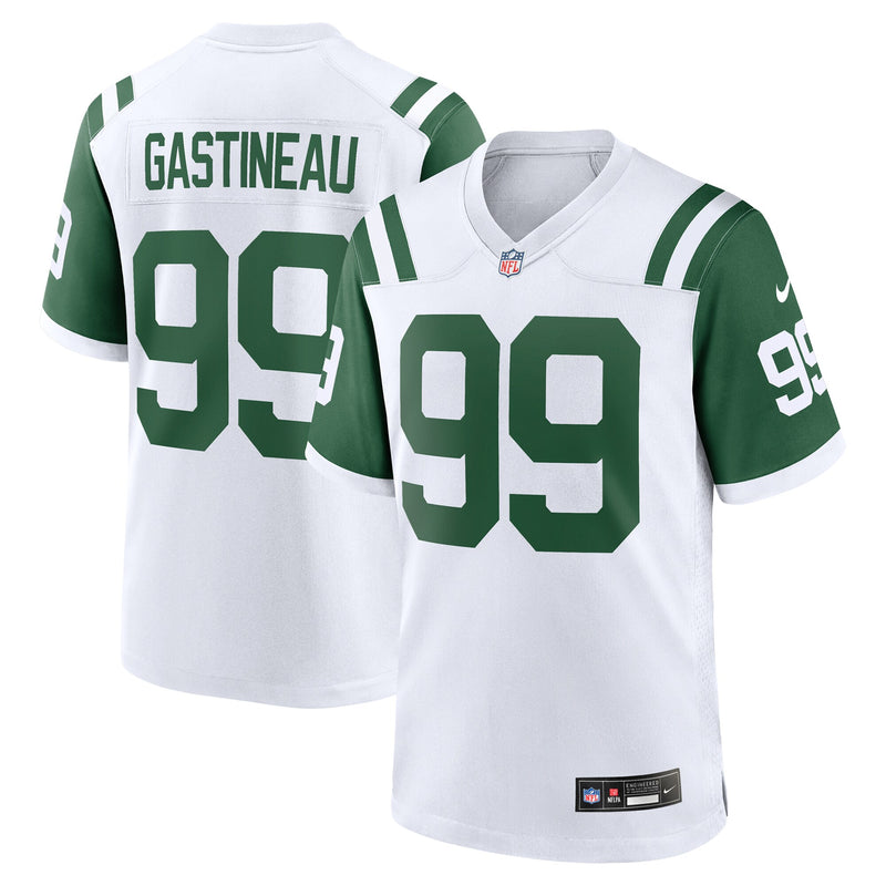 Mark Gastineau New York Jets Football Jersey, White Game Sportswear Jersey Shirt, Lightweight Breathable Athletic Jersey, Casual Gift for Men