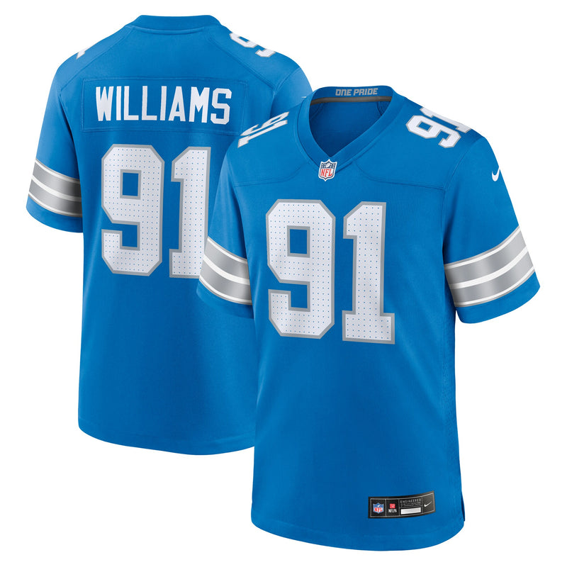 Tyleik Williams Detroit Lions Football Jersey, Sportswear Jersey Shirt, Lightweight Athletic Jersey, Casual Gift for Men, Style 202959250