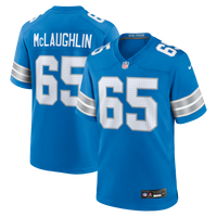 Seth McLaughlin Detroit Lions Football Jersey, Blue Game Sportswear Jersey Shirt, Lightweight Breathable Athletic Jersey, Casual Gift for Men