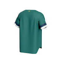 UNC Wilmington Seahawks Baseball Jersey, Teal Sportswear Jersey Shirt, Lightweight Breathable Athletic Jersey, Casual Gift for Men